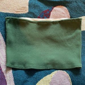GREEN TUBE TOP💚